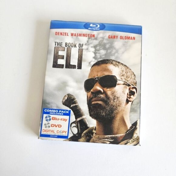 The Book Of Eli Blu-Ray + DVD Warner Bros Media Discs - Picture 1 of 3